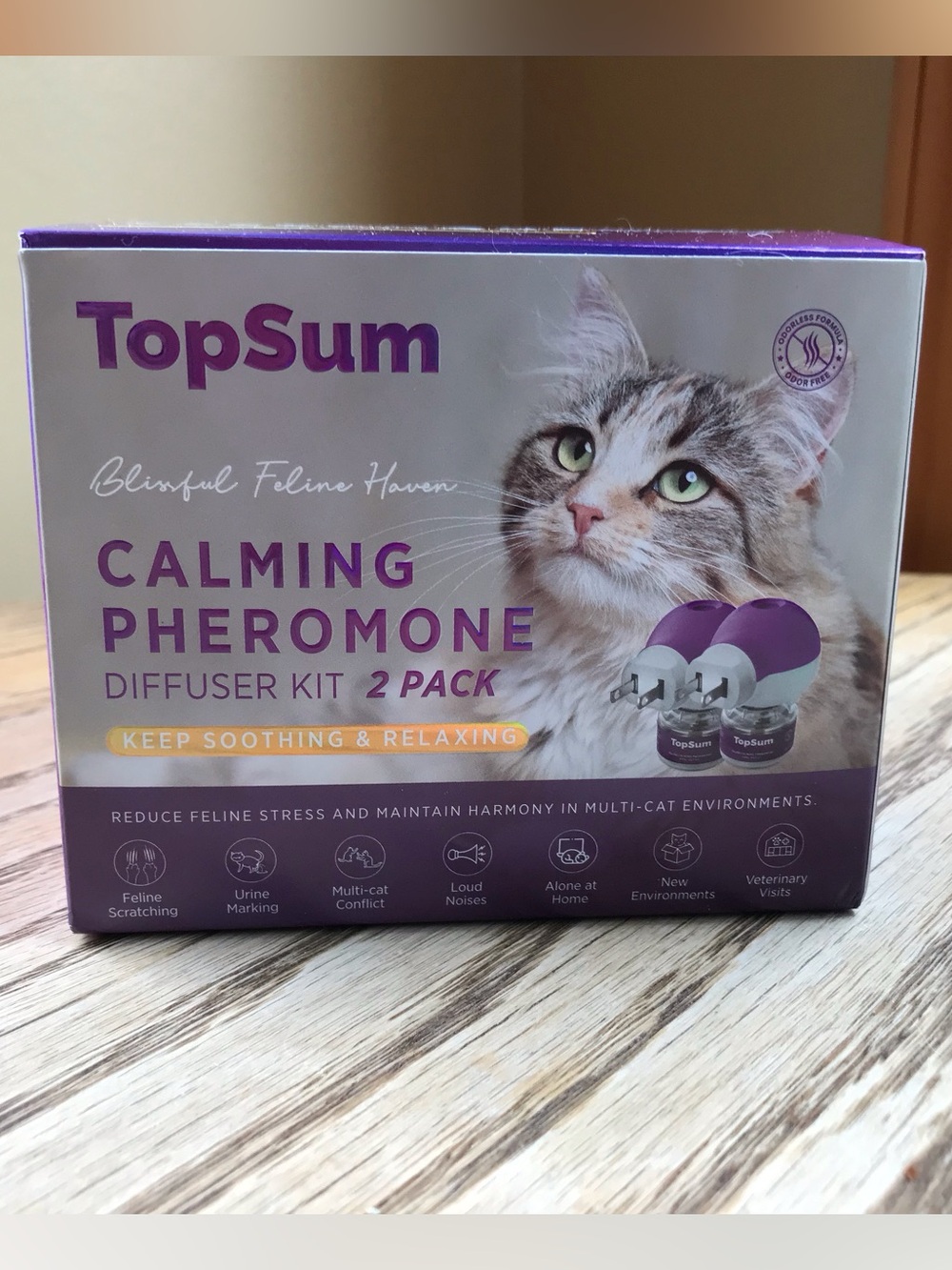 TopSum Calming Pheromone Diffuser Kit